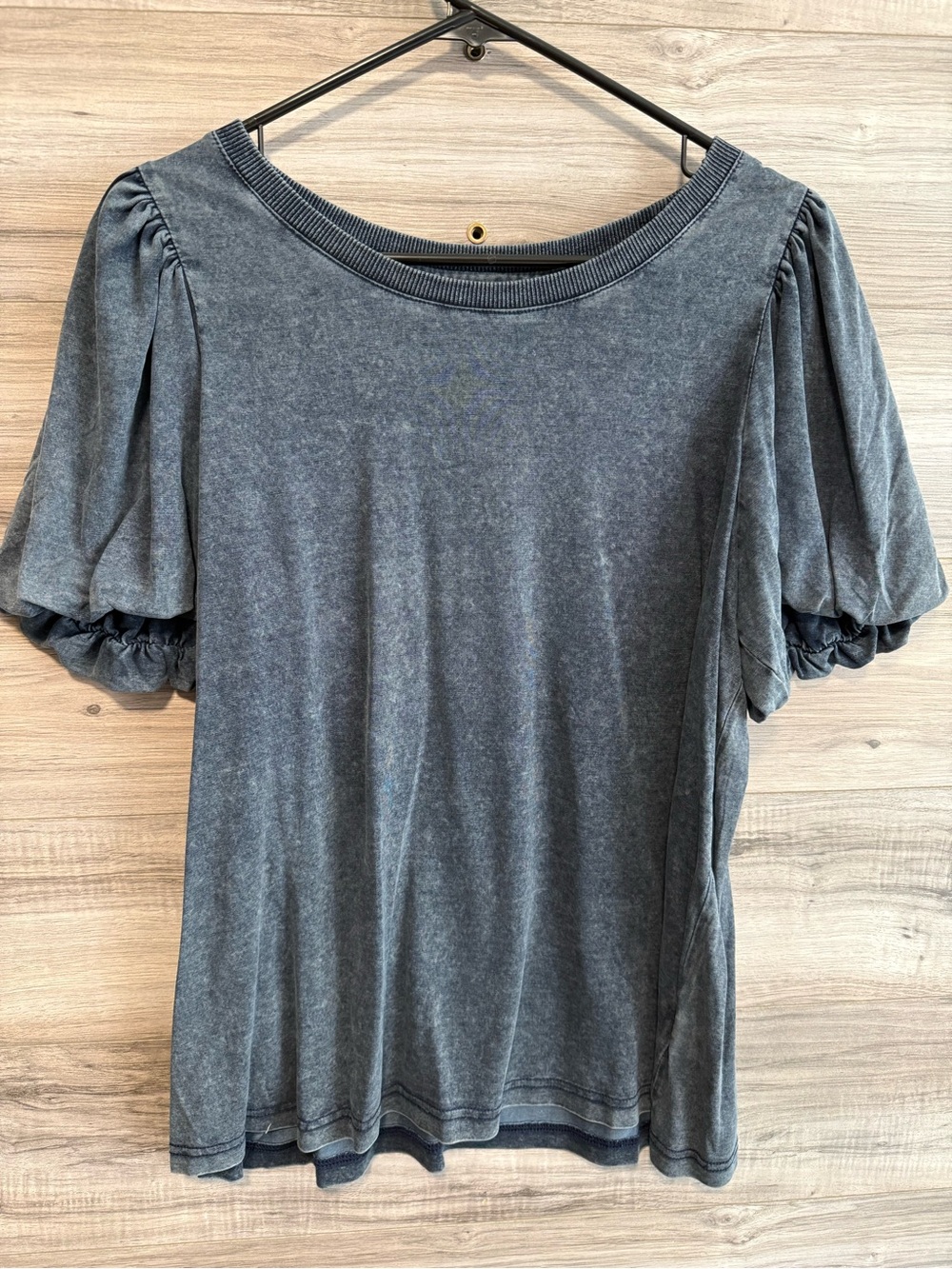 NWT Jane + Delancey blue short sleeve shirt